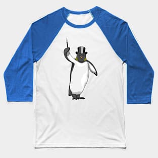 Penguin Magician Magic wand Baseball T-Shirt